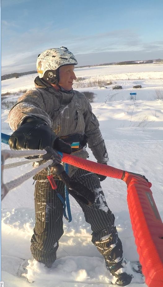Arturas Dudėnas #134 Žiedo spotas snowkiteboarding